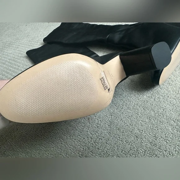 Zara Faux Leather Boots Size 41 - Picture 4 of 7